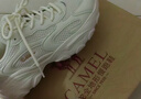 骆驼（CAMEL）女鞋新款复古运动鞋网面透气厚底增高休闲百搭软底减震老爹鞋子 实拍图