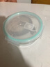 乐福然玻璃保鲜盒圆型保鲜碗微波炉便当盒饭盒 玻璃碗带盖 圆1050ml+圆650ml+包 实拍图