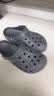 卡骆驰（CROCS）贝雅洞洞鞋男鞋女鞋轻便耐磨一脚蹬拖鞋休闲鞋百搭花园鞋|10126 白-100(含智必星) 36 /37(220mm) 实拍图