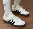 adidas「T头鞋」VL COURT CLASSIC板鞋德训鞋男女阿迪达斯轻运动 汉玉白/黑色/树脂黄   42 实拍图