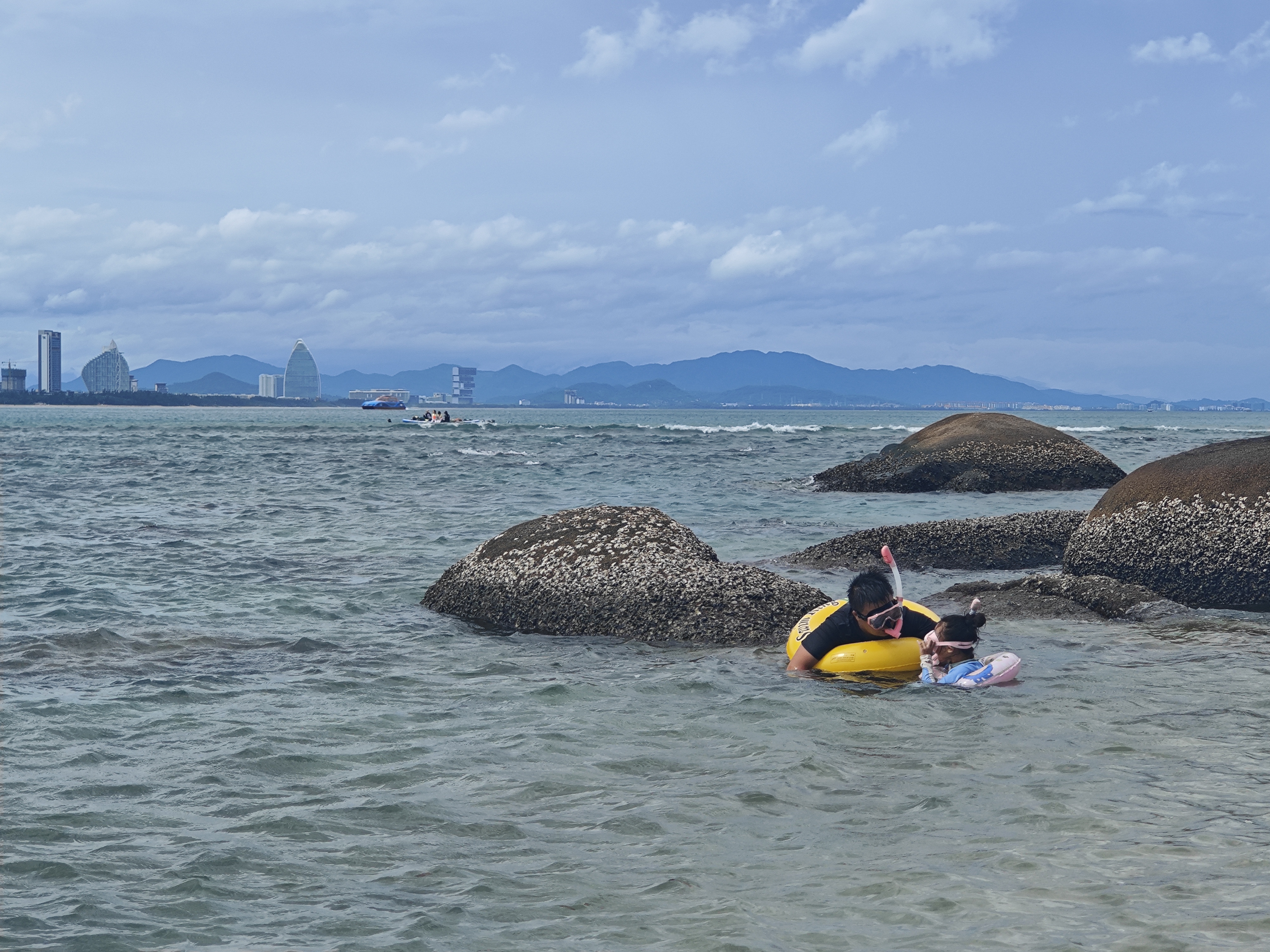 WATERTIME/水川 儿童潜水镜浮潜三宝小孩面罩泳镜水下游泳眼镜 魔力粉 实拍图