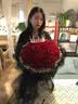 来一客情人节鲜花速递99朵红玫瑰花束生日礼物表白送女友全国同城配送 99朵红玫瑰女神款 实拍图