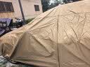 HAPOWER牛津布汽车车衣车罩防晒防雨隔热防尘加厚遮阳车套外全罩通用四季 焕新升级【卡其色】600D航天级100%牛津布车衣 【加厚款】纳米防水防暴晒防冰雹技术*四季防护 实拍图