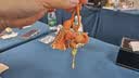 博教（BOJIAO）非遗仿宋锦小马diy手工制作材料包中式国风手工马年挂饰DIY包挂车挂挂件三八妇女节礼物 橙色 实拍图
