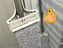 京东京造免手洗平板拖把42cm P25家用拖地神器一拖净无水印墩布 含拖布*2 实拍图