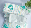 全棉时代100%棉洗脸巾一次性毛巾棉柔巾纯棉洁面擦脸抽纸干湿两用居家出行 【45gsm经典款】柔软升级 100抽*6包 实拍图