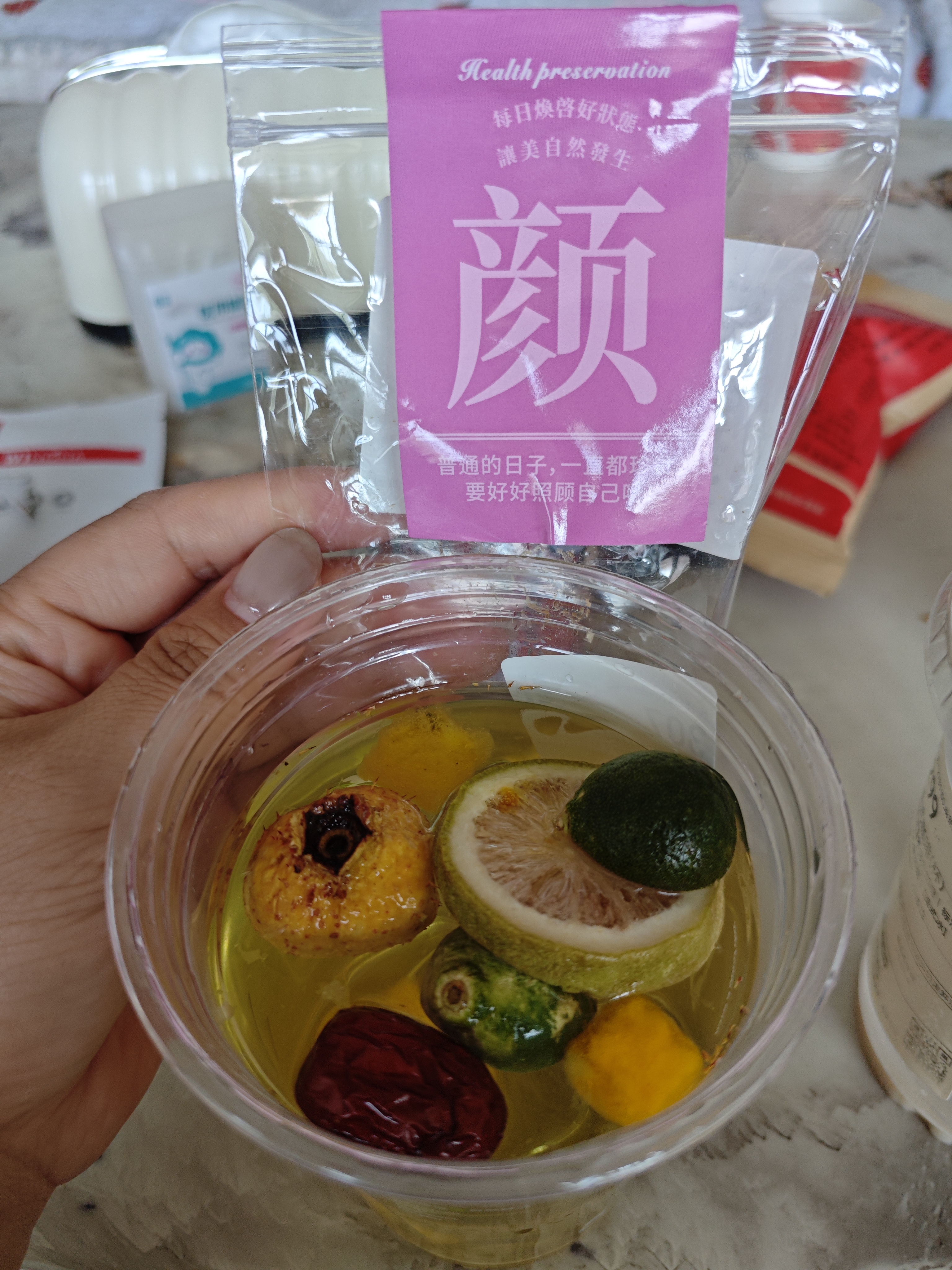 早C晚A素颜茶桑葚黑枸杞柠檬刺梨玫瑰花茶组合养颜美白调理气血 早C茶 【养颜逆龄】1包试用装 实拍图