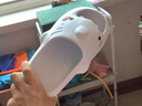 明星同款 高颜值2代萌鲨鱼厚底增高拖鞋防滑户外多巴胺拖鞋女士 蓝色 36-37 实拍图