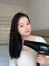 美的（Midea）1亿负离子发廊电吹风 2400W大功率快干 家用/沙龙电吹风机 不伤发吹风筒 FJ108 Max黑  节日礼物 实拍图