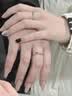 BJYLS999纯银情侣对戒甜蜜猫狗足银戒指男女款手饰品生日礼物送女朋友 小猫（女款）+精美礼盒 实拍图