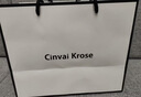 CinvaiKrose【蔡卓妍同款】小c&k包包女包2026新款斜挎包女单肩包菱格链条包 米白生日礼物送女友 实拍图
