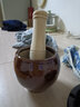 万松堂 蒜臼子家用捣蒜器陶瓷压蒜老式蒜蓉器蒜泥器手动研磨器蒜臼 老式捣蒜器 实拍图