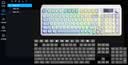 狼蛛（AULA）S99无线蓝牙有线三模键盘机械手感 游戏电竞专用 99键 RGB背光拼色静音键盘鼠标套装mac电脑键盘 S99烟雨蓝【三模/RGB】+三模鼠标 实拍图