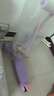 斯威（SWAY） 滑板车儿童 2-3-6-10-15岁宝宝大童滑滑车闪光轮折叠小孩踏板车 黛紫粉-加宽闪光大轮+高度可调 实拍图
