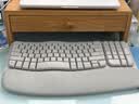 罗技（Logitech）Wave Keys人体工学键盘无线蓝牙办公平板ipad键盘Mac笔记本薄膜98配列键盘家用双模带掌托倾角支架 【新款】Wave Keys沙色(带Bolt接收器) 实拍图