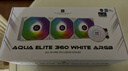 利民（thermalright）Aqua Elite 360 WHITE ARGB 一体式水冷散热器日蚀幻彩光效 ARGB冷头 AE360 WHITE ARGB 实拍图