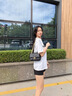 CinvaiKrose官方店小c&k包包女包2026新款单肩斜挎包女士菱格链条包生日礼物 黑色Black【小号】送女友老婆女生走心 实拍图