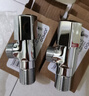 九牧（JOMOO）黄铜加厚角阀三角阀1冷1热套装   02064-1C1-1  实拍图