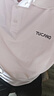 啄木鸟（TUCANO）短袖T恤男夏季时尚百搭polo打底衫舒适透气上衣男装 白色 3XL 实拍图