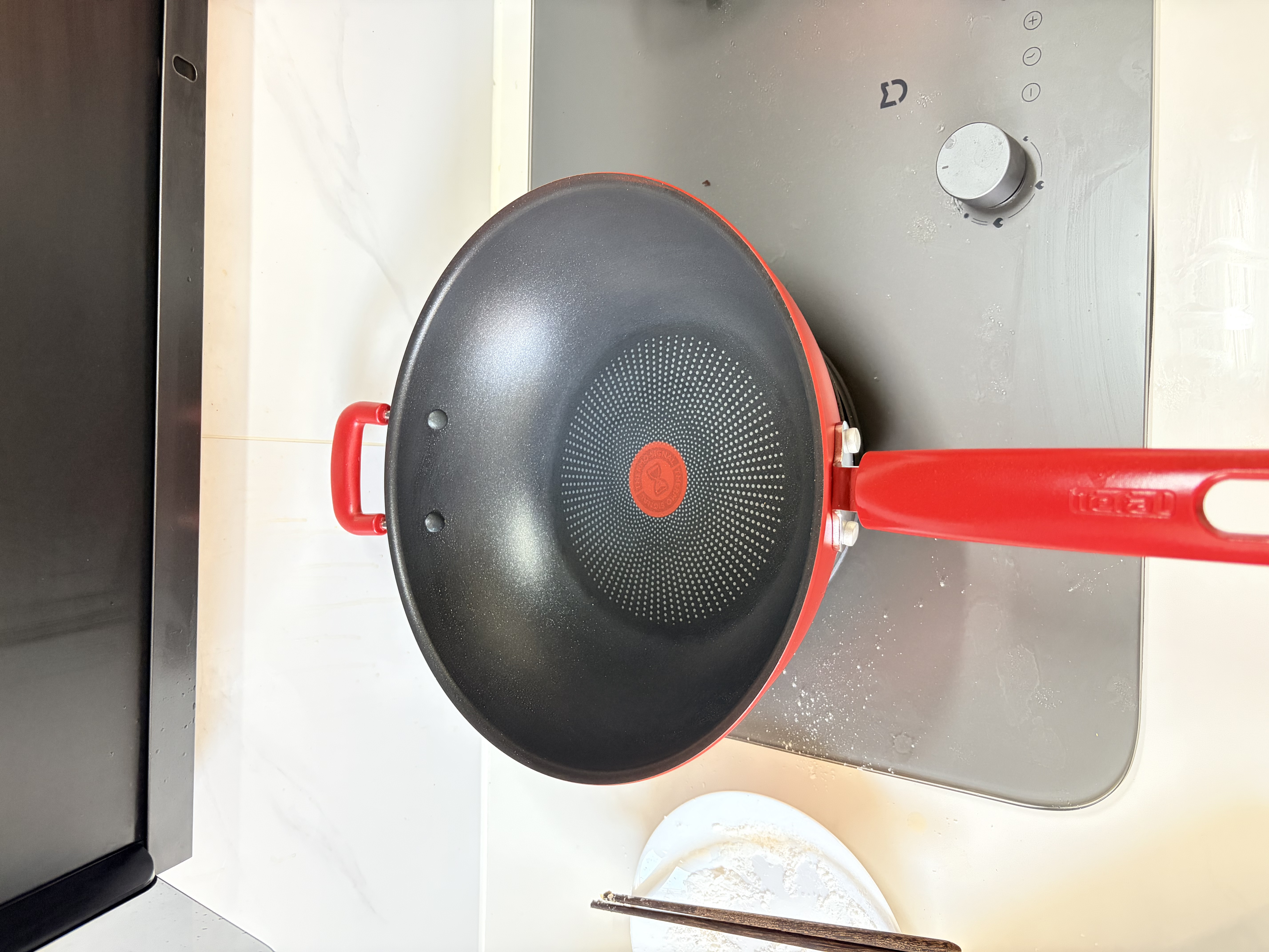 特福（Tefal）炒锅有钛不粘锅家用30cm炒菜锅可进洗碗机少油烟大直径炒锅 实拍图