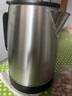 美的（Midea）电热水壶烧水壶养生大功率304食品级不锈钢1800W快烧自动断电泡茶1.7L容量MK-SH17X103 实拍图
