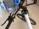 千里达26款M985ELITE山地自行车禧玛诺21速油压碟刹学生成人通勤单车 云帆白- 21速 27.5*17寸 推荐:170-190cm左右 实拍图