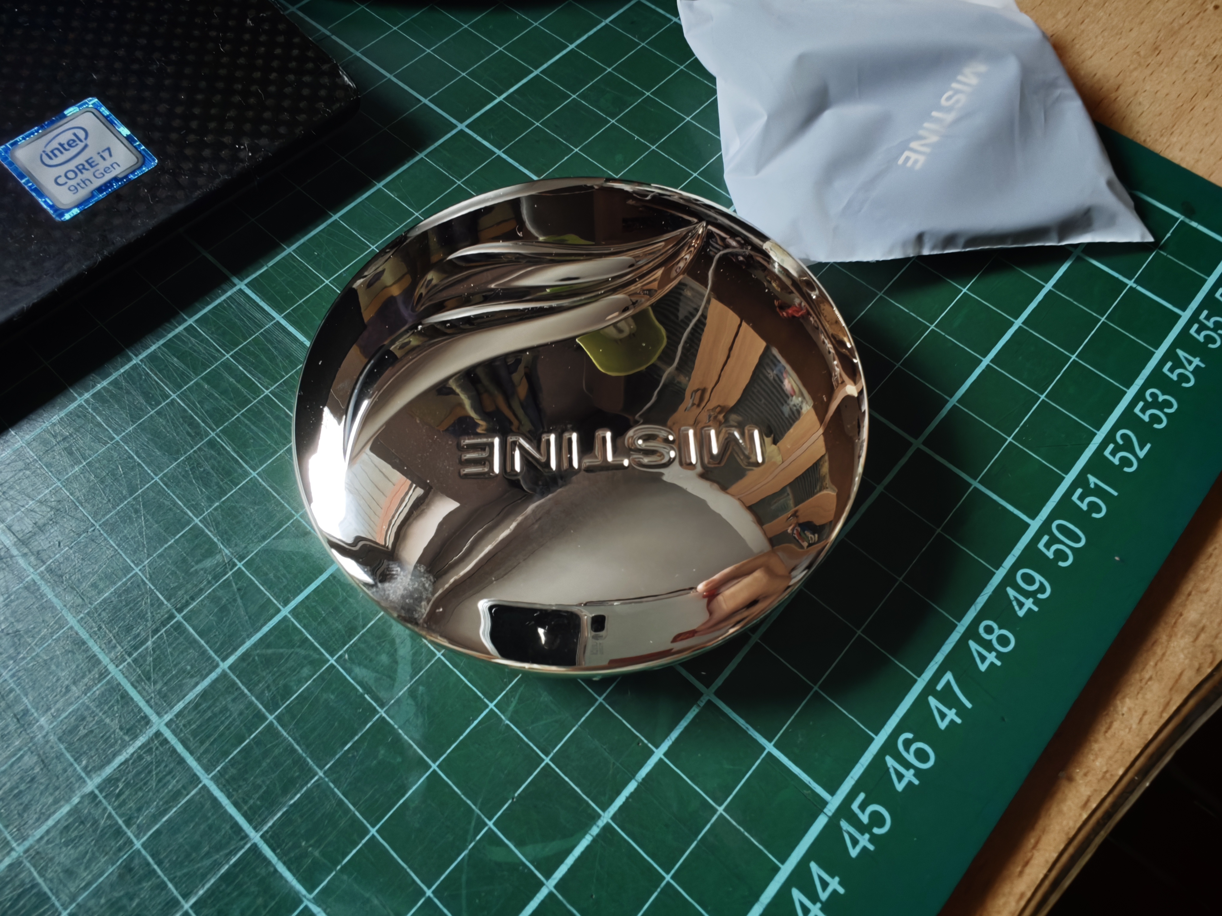 Mistine蜜丝婷金羽翼粉饼S1白皙色持久遮瑕干湿两用生日礼物送女友 实拍图