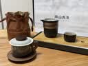 南山先生 茶具办公便携茶具日式干泡茶具陶瓷功夫茶具枯山水茶具套装 枯山水套装 实拍图