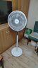美的（Midea）【飓风节能】七叶柔风立式电风扇/家用轻音落地扇/台式小型风扇/大风力遥控定时摇头风扇 SAH35BSJ 实拍图