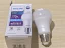 飞利浦（PHILIPS）led节能灯泡客厅家用超亮照明E27大螺口球泡10W6500K白光优视型 实拍图
