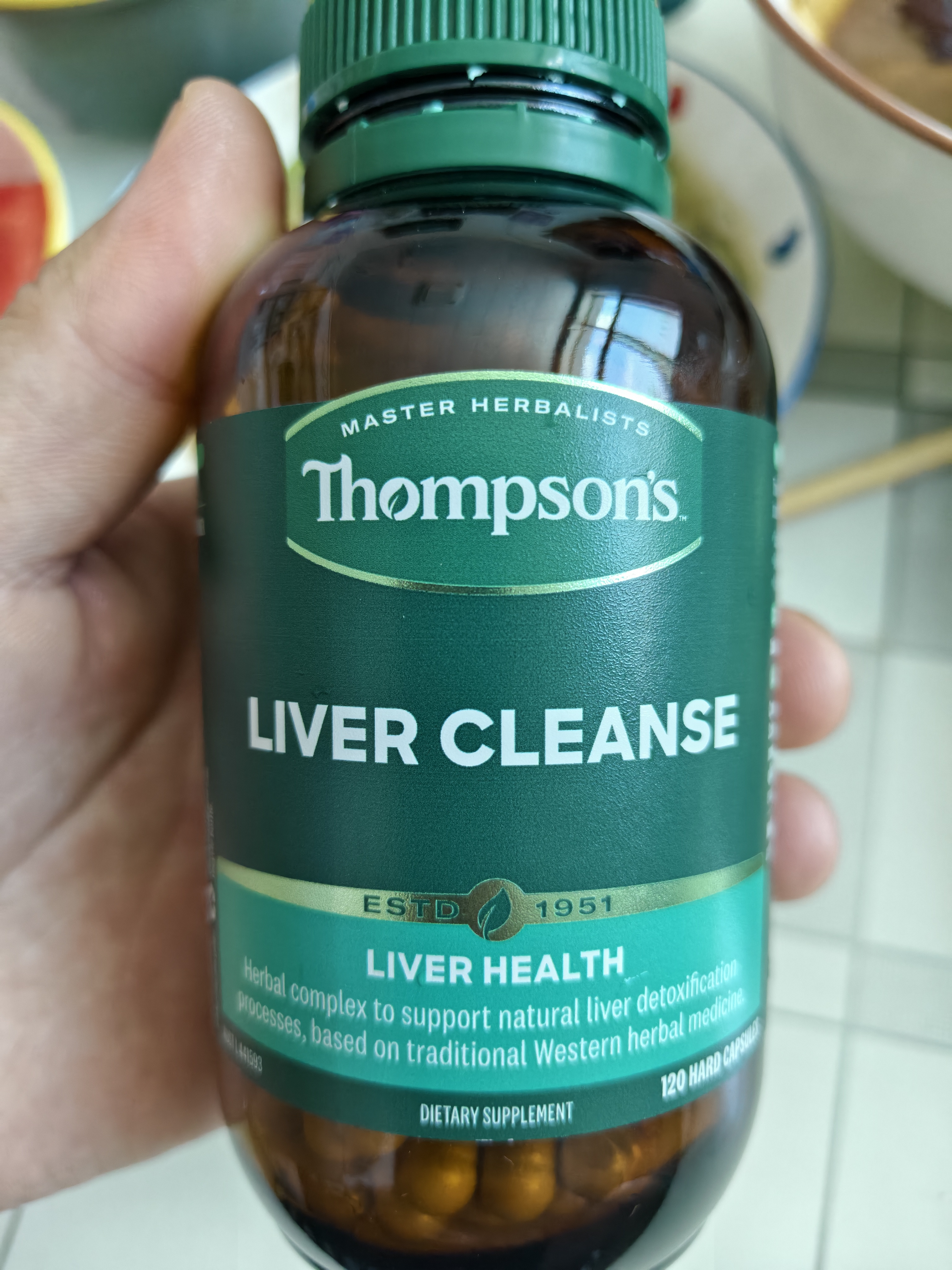 汤普森（Thompson's）护肝片升级复方PLUS净肝胶囊70倍浓缩奶蓟草水飞蓟 120粒/瓶 实拍图