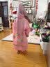 牧萌儿童雨衣男女童幼儿园小童宝宝全身防水女孩雨披 樱花粉独角兽 L 实拍图
