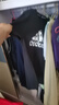 阿迪达斯（adidas）【特价清仓】夏季男女同款短袖男T恤跑步健身运动速干 黑白 2XL 实拍图
