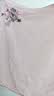 kupa 酷帕海棠铃兰日式手帕纯棉刺绣女士手帕方巾卸妆棉手绢复古 1条装33*33cm 海棠粉色 实拍图