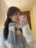 猫人围巾女冬季披肩羊毛格子秋冬女生围脖女友新年七夕节生日礼物礼盒 实拍图
