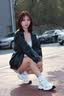 CAMILA KSENIA老爹鞋女士2026新款秋季时尚高档厚底网面透气小白休闲百搭运动鞋 米白色 36 实拍图