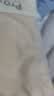 京东京造100%纯棉长袖t恤男女同款秋季新款休闲衣服圆领打底衫内搭卡其M 实拍图
