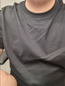 拇指白小T一代纯棉短袖T恤男女26春夏新品休闲小白丅百搭 墨黑男款 XL 实拍图