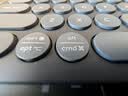 罗技（Logitech）时尚系列K390无线蓝牙键盘 超薄便携 K380升级版 黑色 79键 实拍图