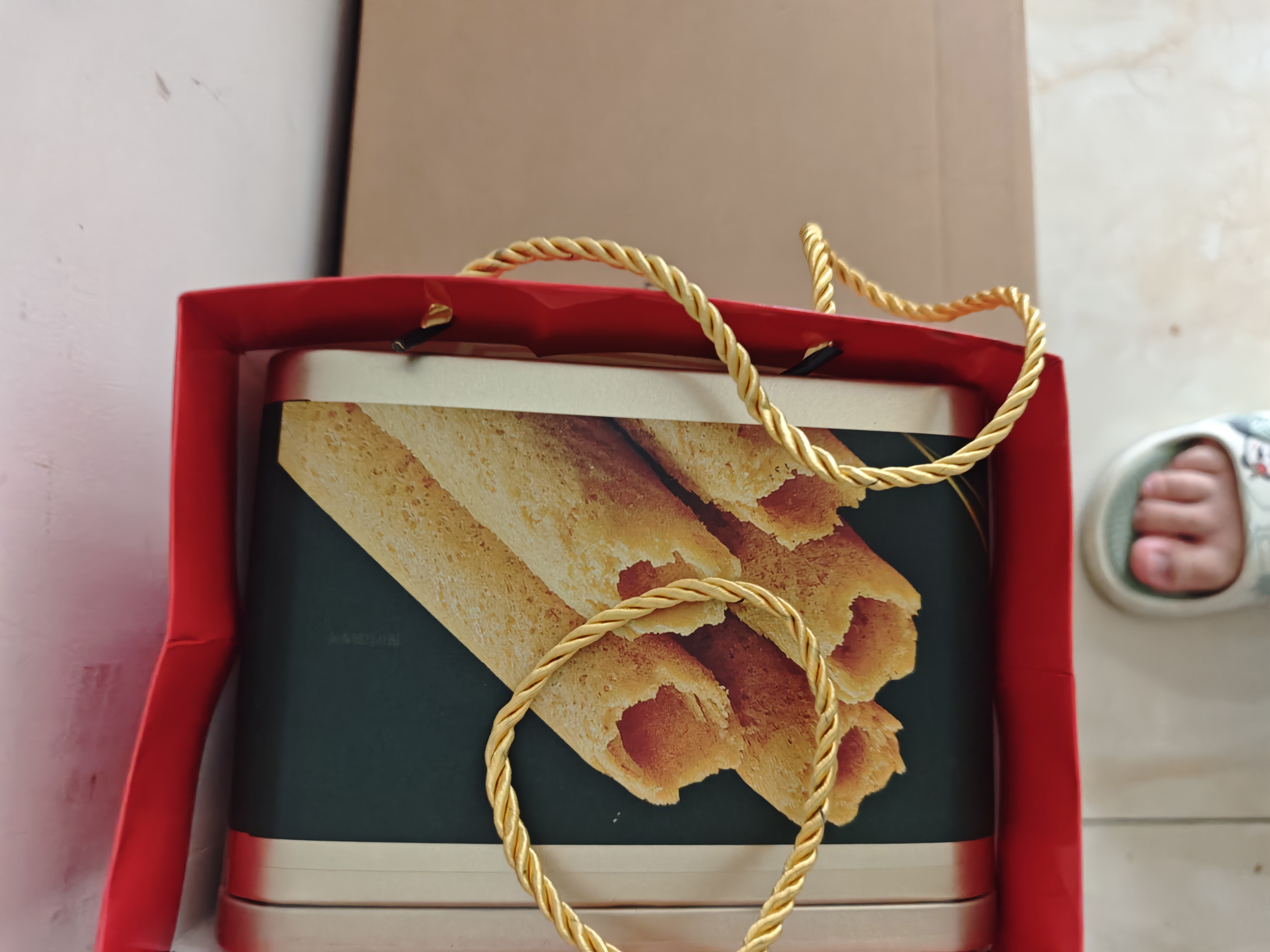 Rene Little Bear香港小熊黄油蛋卷王休闲零食糕点儿童节礼物中秋零食送礼360g 实拍图