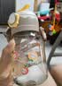 英氏（YEEHOO）儿童水杯PPSU吸管杯幼儿园1岁+背带水杯大容量夏天牛奶杯500ml 实拍图