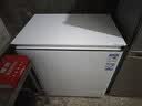 海尔（Haier）200L单温小冰箱冰柜小型家用小冰柜冷柜冷冻冷藏转换一级能效深冷减霜大容量BC/BD-200GHW9D 实拍图