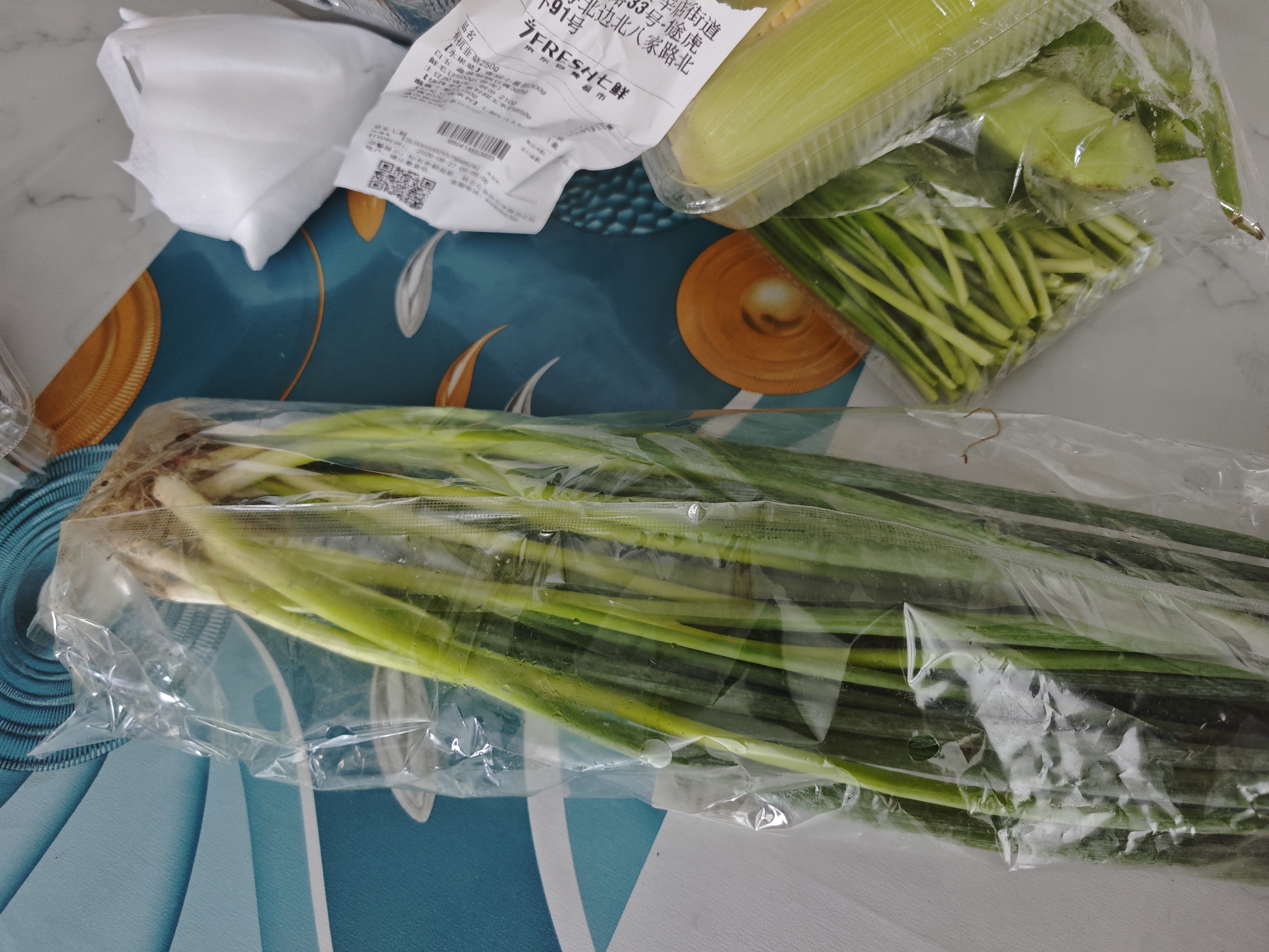 有机韭菜 250g 实拍图