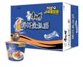 康师傅 方便面 经典鲜虾鱼板桶面102g*12 泡面整箱速食 方便食品 实拍图