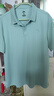 安踏polo衫短袖t恤男士2026夏季款翻领透气运动休闲宽松冰丝速干上衣 8113-7牛津绿【冰丝速干】 3XL (190) 适合180-200斤 实拍图