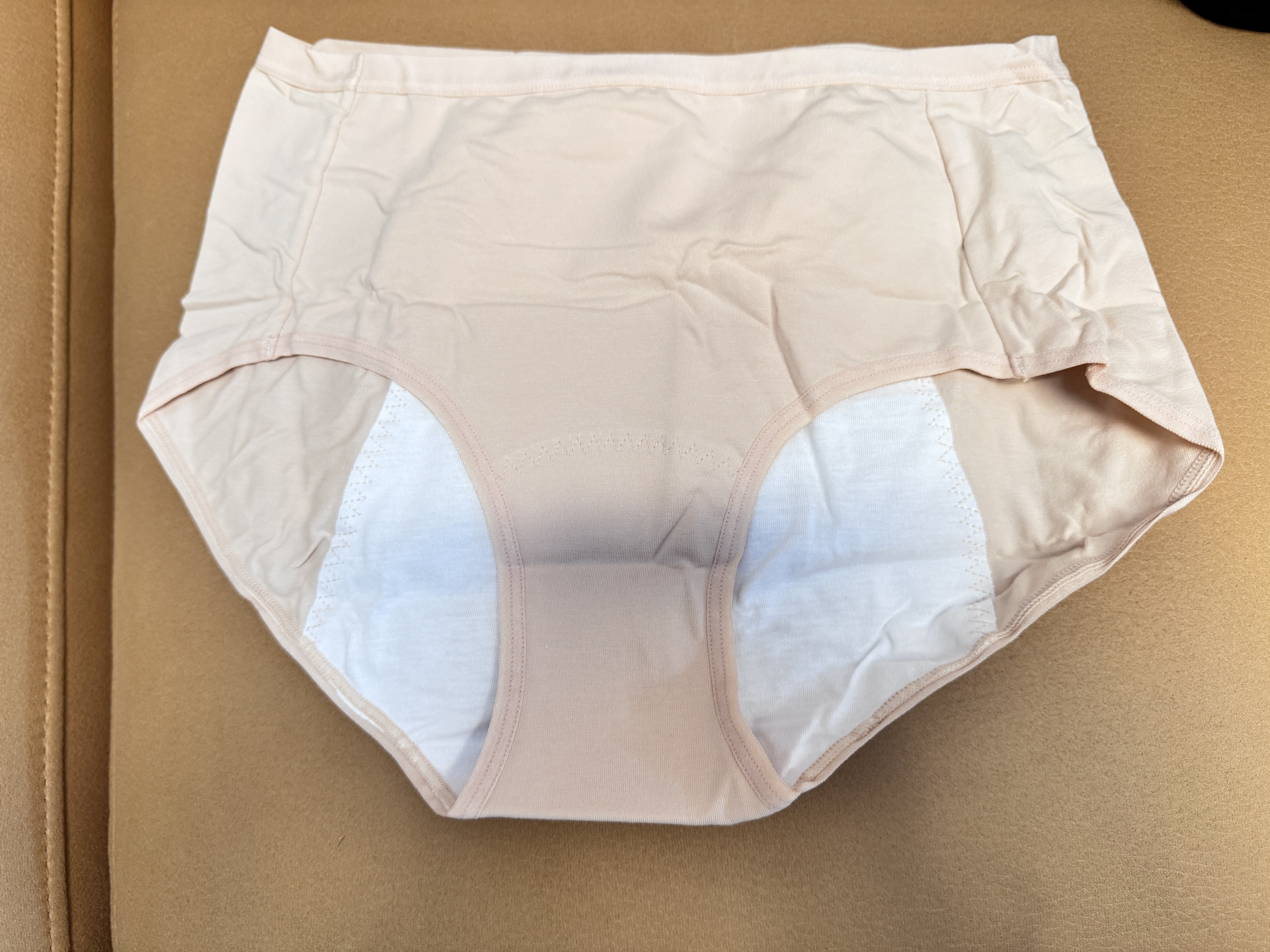 有棵树女士内裤女生理期7A抗菌纯棉加长裆防侧漏月经姨妈期加宽安全裤 实拍图