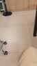 全品屋吧台椅升降椅家用高脚旋转椅子圆凳滑轮前台酒吧靠背收银久坐黑滑 实拍图