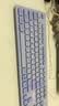 联想（Lenovo）有线键鼠套装KM220/TL21 巧克力按键有线键盘鼠标USB商务电脑办公键盘笔记本台式机一体机键盘紫色 实拍图