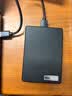 纽曼（Newsmy）1TB 移动硬盘机械  双盘备份 清风Plus系列 USB3.0 2.5英寸 风雅黑 海量存储 手机连接 格纹设计 实拍图