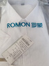 罗蒙（ROMON）男士短袖衬衫弹力抗皱商务职业正装休闲白色衬衣白色4XL 实拍图